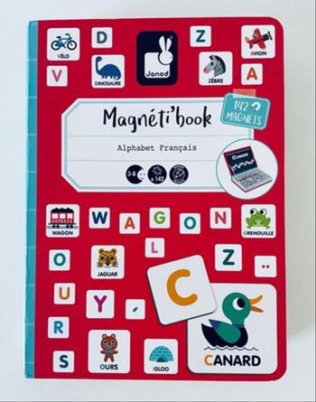 Magneti’book alphabet