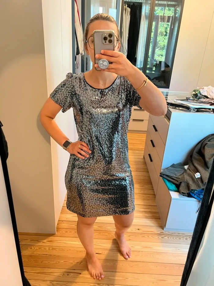 Robe sequins