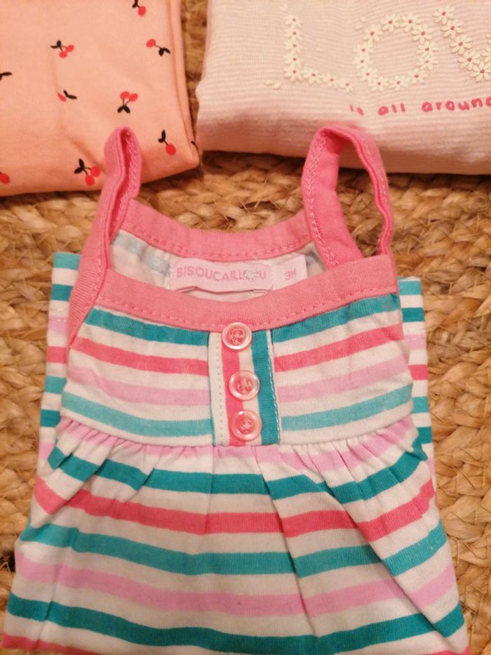 Lot de petits haut d'été 3M - photo numéro 4