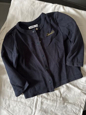 Gilet bleu marine Gémo 