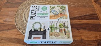 Puzzle thérapie  3 petits puzzles