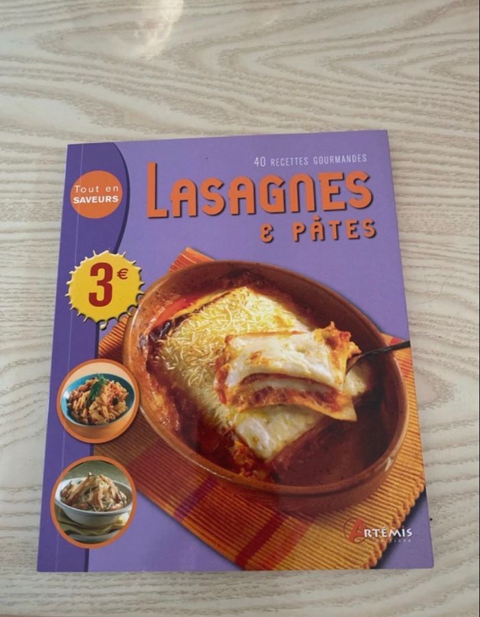 40 recettes lasagnes et pâtes