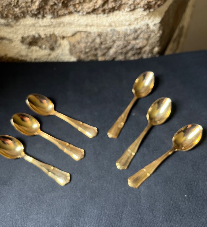Lot de 6 petites cuillères à café - photo numéro 3