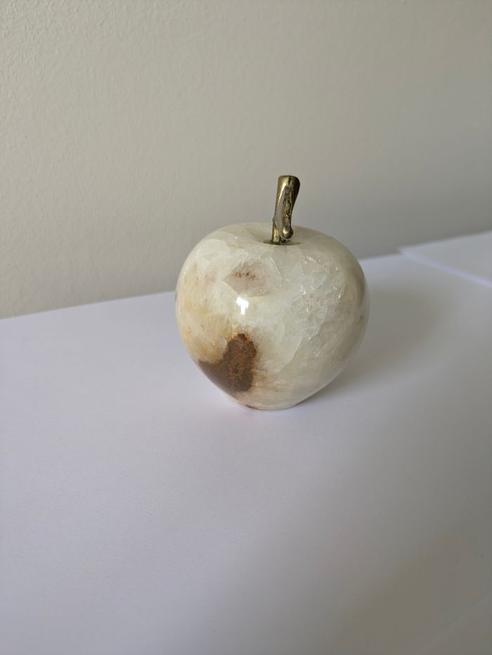 Presse papier vintage en forme de pomme - photo numéro 4