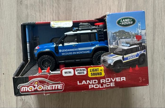 Land rover police majorette neuf - photo numéro 2