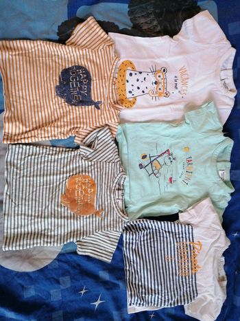 T-shirts bébé garçon 9 mois