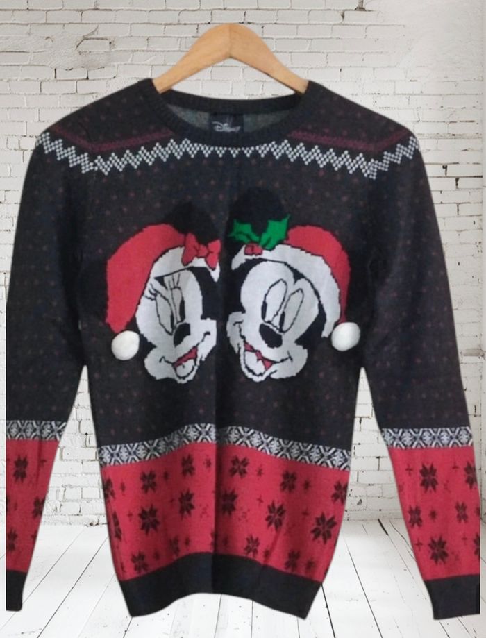Pull de Noël Mickey & Minnie DISNEY