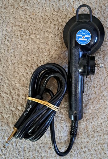 🎤 Ancien microphone électrodynamique - LEM France