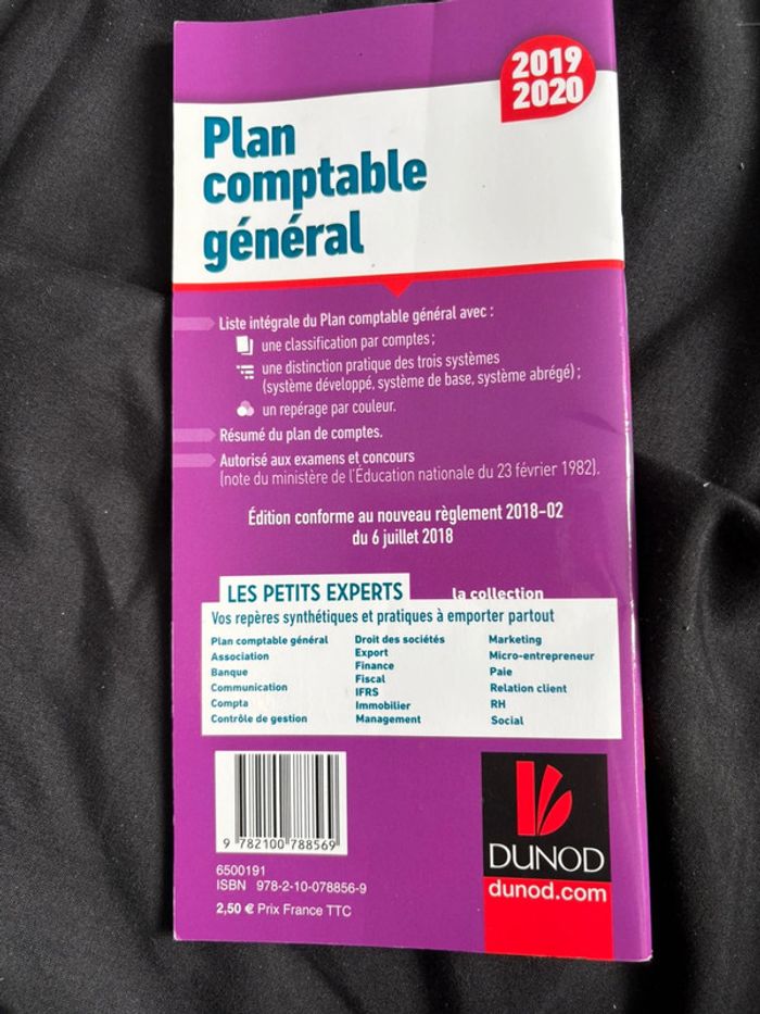 Plan comptable année 2019-2020 - photo numéro 2