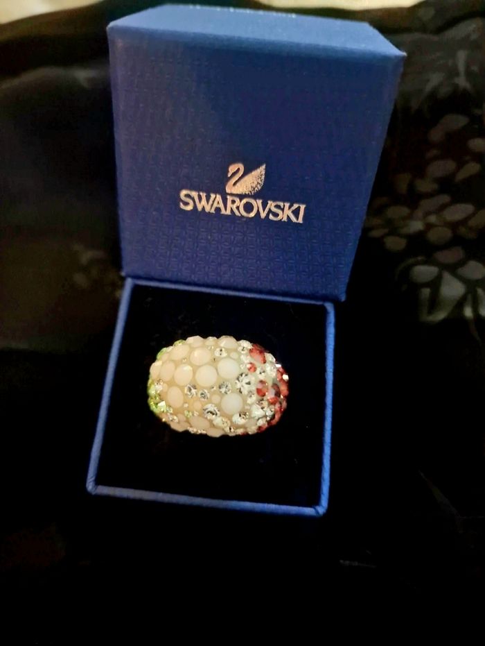 Superbe Bague cocktail Swarovski Authentique - photo numéro 5