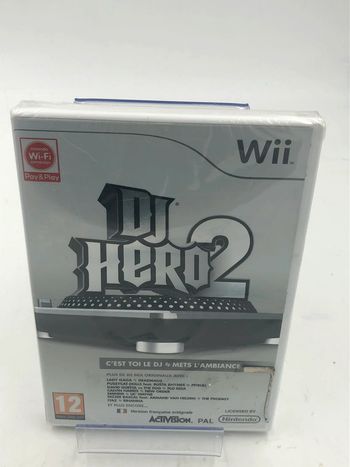 Jeu vidéo DJ Hero 2 sur console Nintendo Wii neuf
