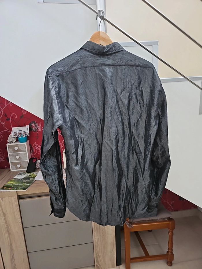 Chemise effet métallique froissé - photo numéro 5