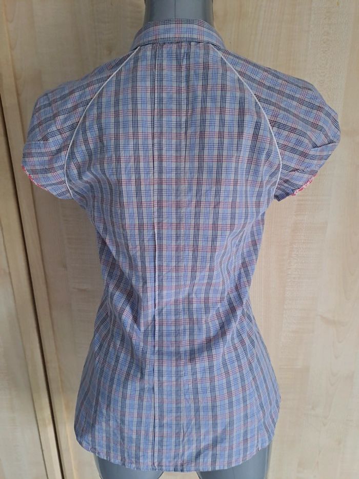 Chemise manches courtes chattawak taille 36 - photo numéro 4