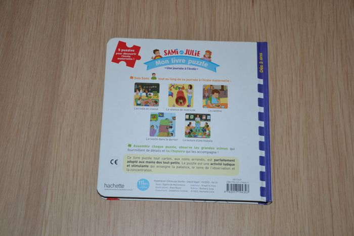 Sami et Julie – Mon livre puzzle *Hachette* - photo numéro 7