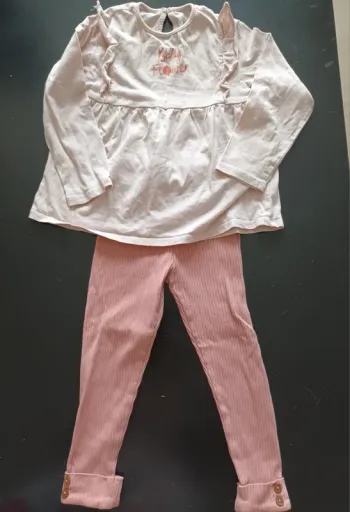 Ensemble rose 3 ans fille
