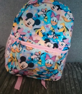 Sac a dos d'école disney
