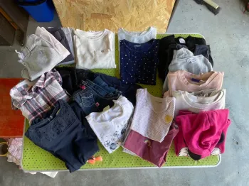 Lot vêtements fille 4A