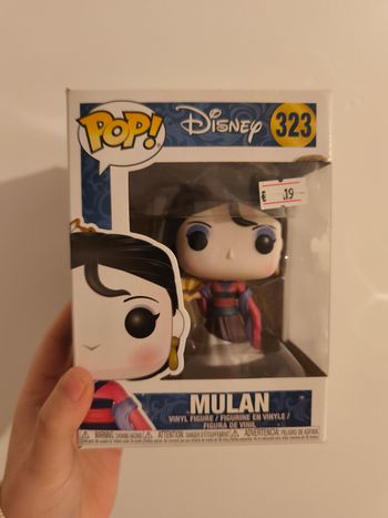 Figurine Disney Funko pop Mulan princesse 323