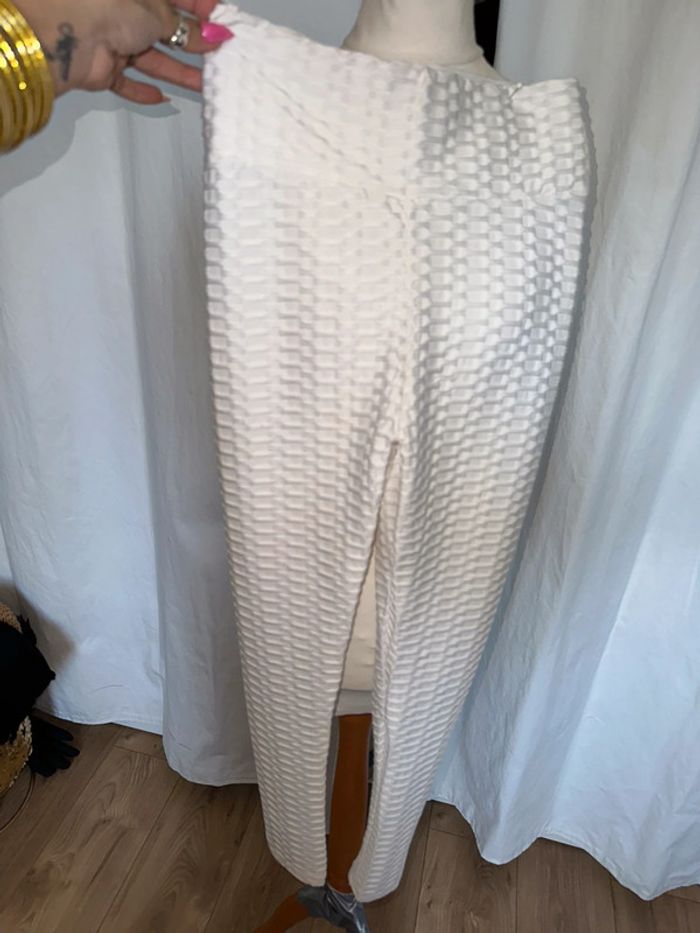 Leggins blanc, taille 36, 38