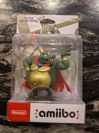 Amiibo King K. Rool n°67 neuf scellé
