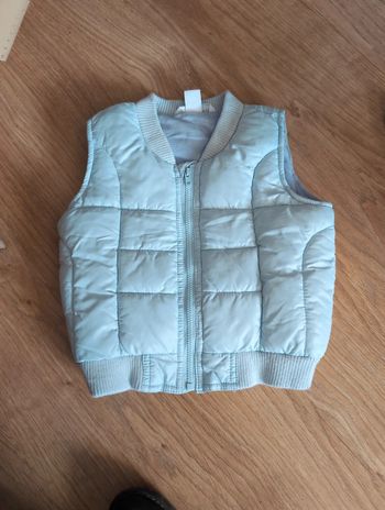 Doudoune sans manche 9/12 mois H&M
