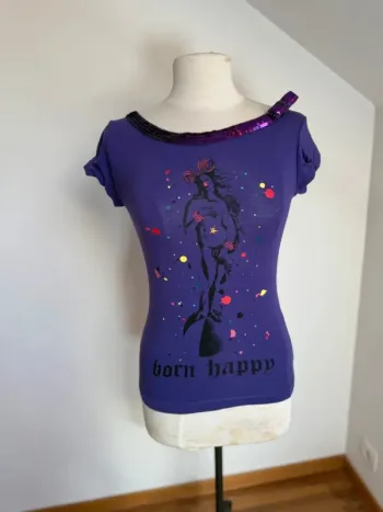 Superbe T Shirt Moschino Jeans vintage 🌸 36 S