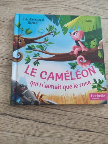 Le caméléon qui n'aimait pas le rose