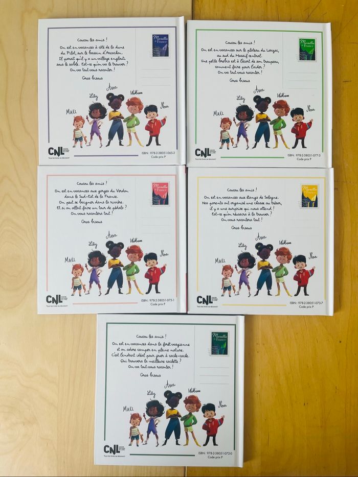 5 livres Merveilles de France McDonald’s Neuf - photo numéro 2