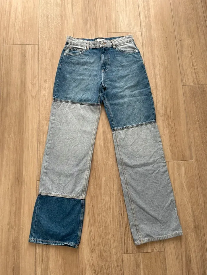 Jean large Mango