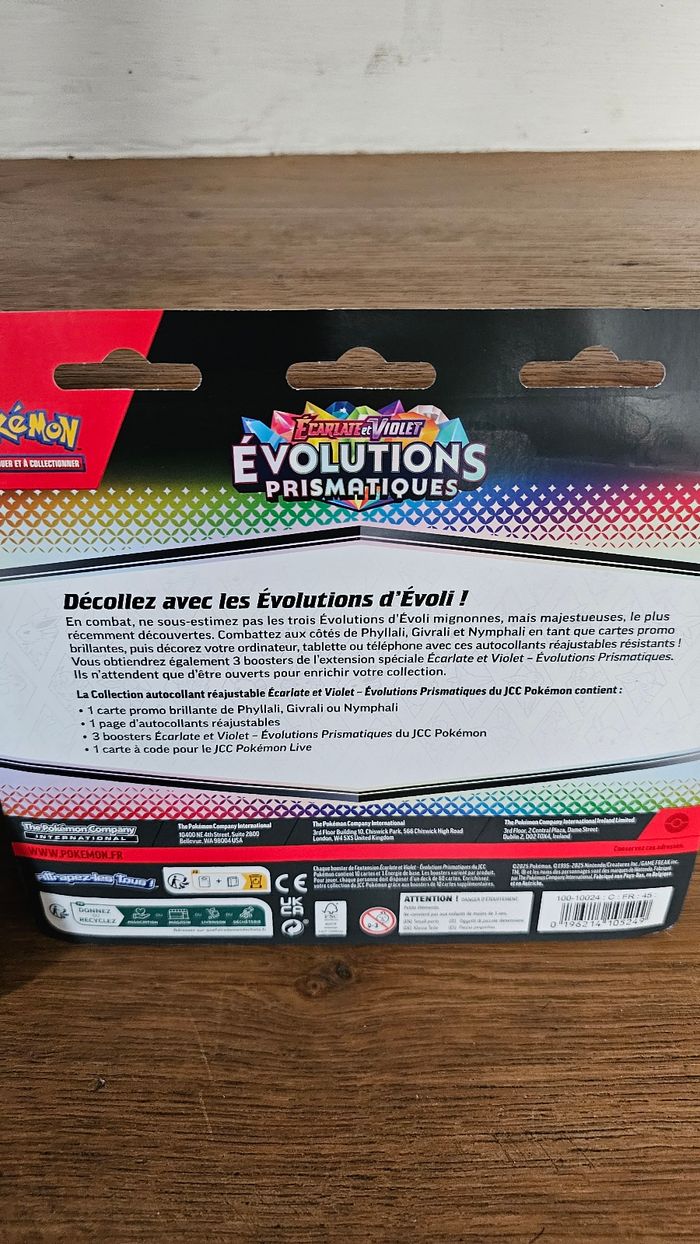 Tripack pokemon Prismatique 8.5 - photo numéro 3