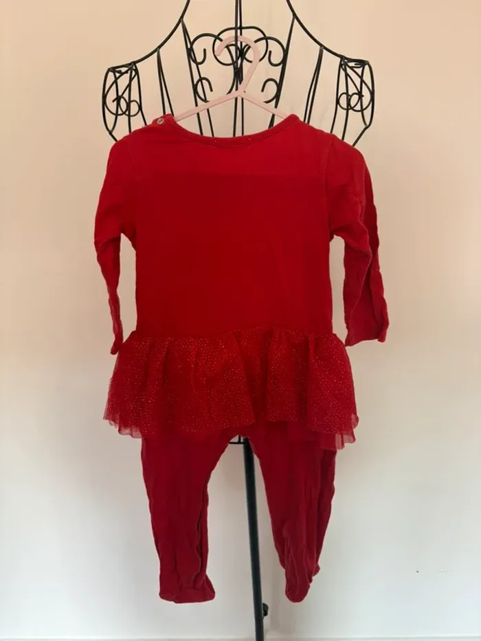 đ Pyjama NoĂ«l fille â Mes Petits Cailloux â 23 mois (86 cm) - photo numĂ©ro 3