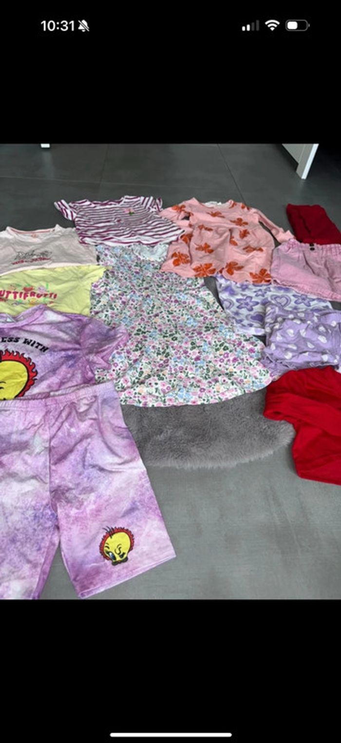 Lot de vetements filles taille 116 tres bonne etat - photo numéro 5
