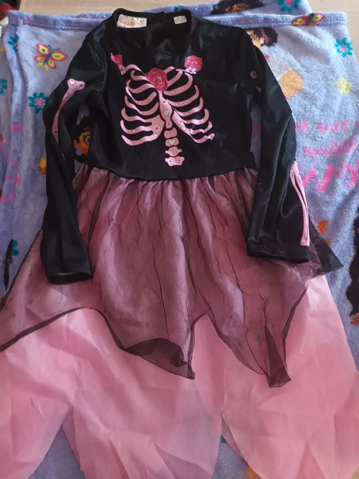 Déguisement squelette 7-8ans