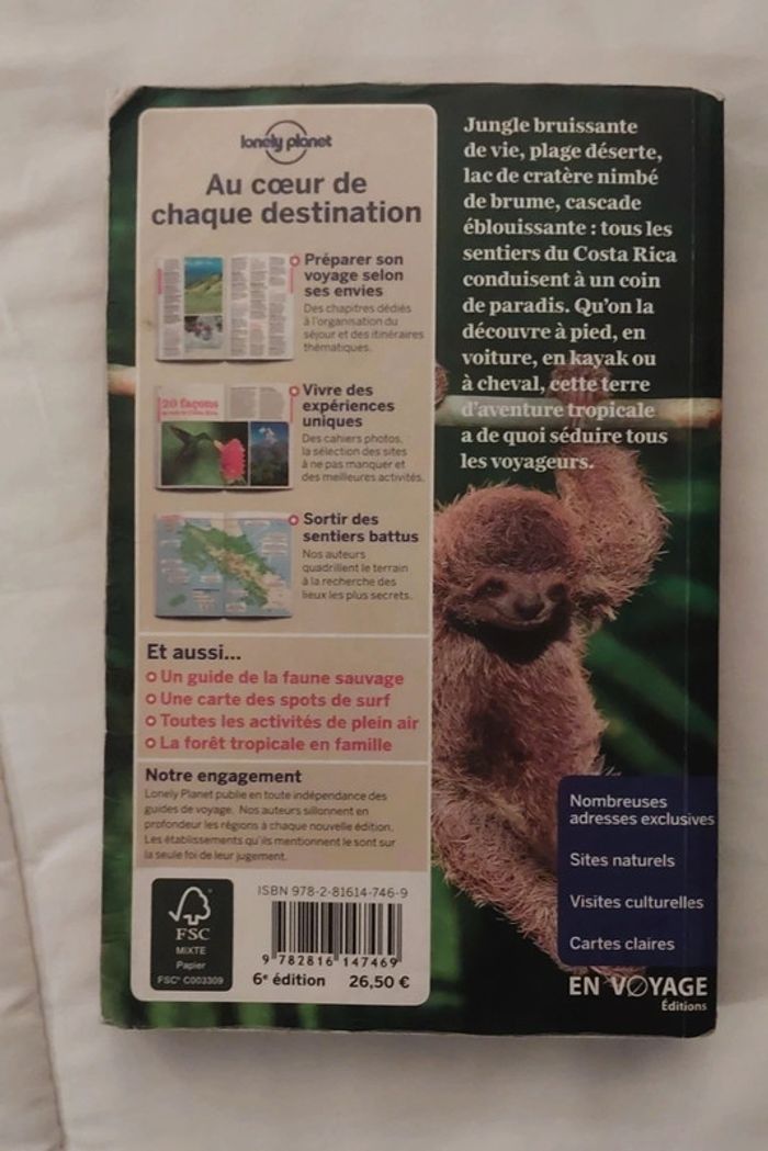 Guide Lonely planet Costa Rica - photo numéro 2