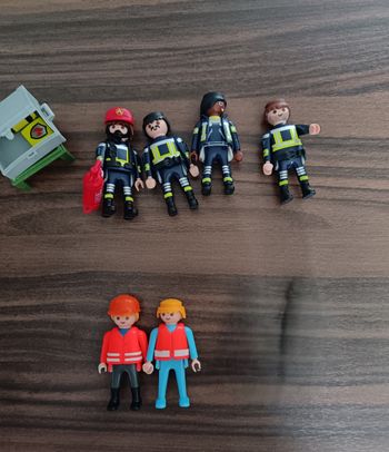 Lot playmobil pompiers