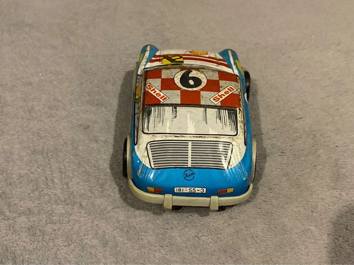 Ancien jouet métal voiture Porsche 911 Payva n°9 - photo numéro 3