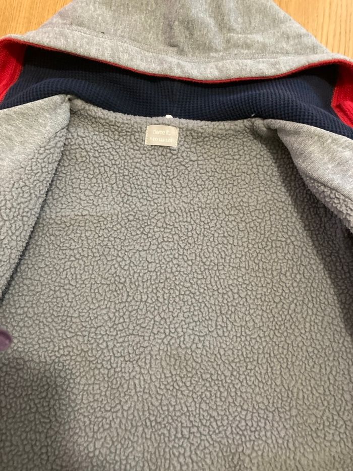 Veste sweat chaude toute doublée 7 8 ans - photo numéro 3