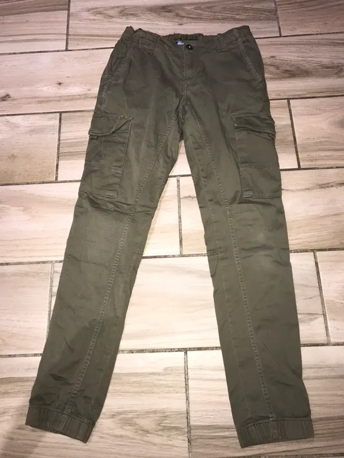 Pantalon jack & Jones 14 ans vert kaki