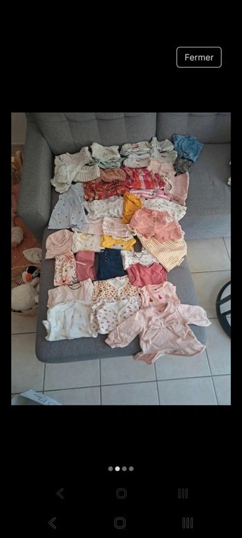 Lot de 40 vêtements
