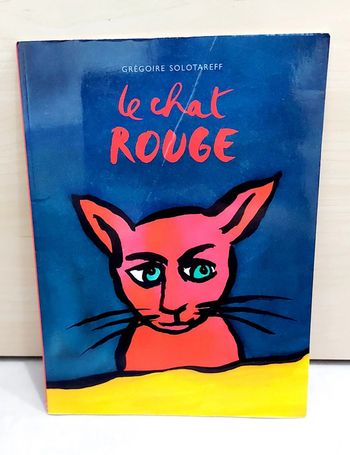 🌺 Livre (école des loisirs) : Le chat rouge