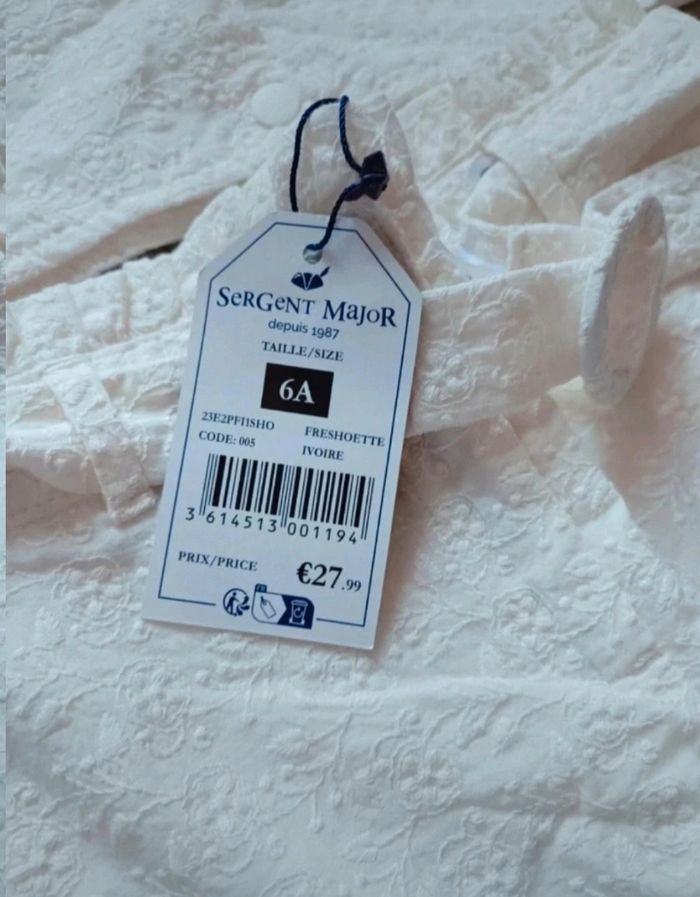 Ensemble chic veste et short fleuri sergent major 6/7 ans valeur 67€ !! - photo numéro 6