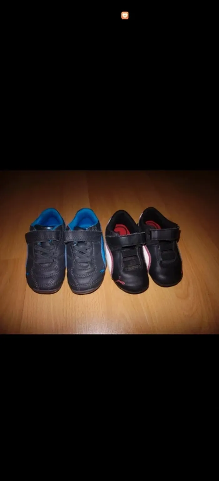 Lot de 2 paires de baskets 22 - photo numéro 6