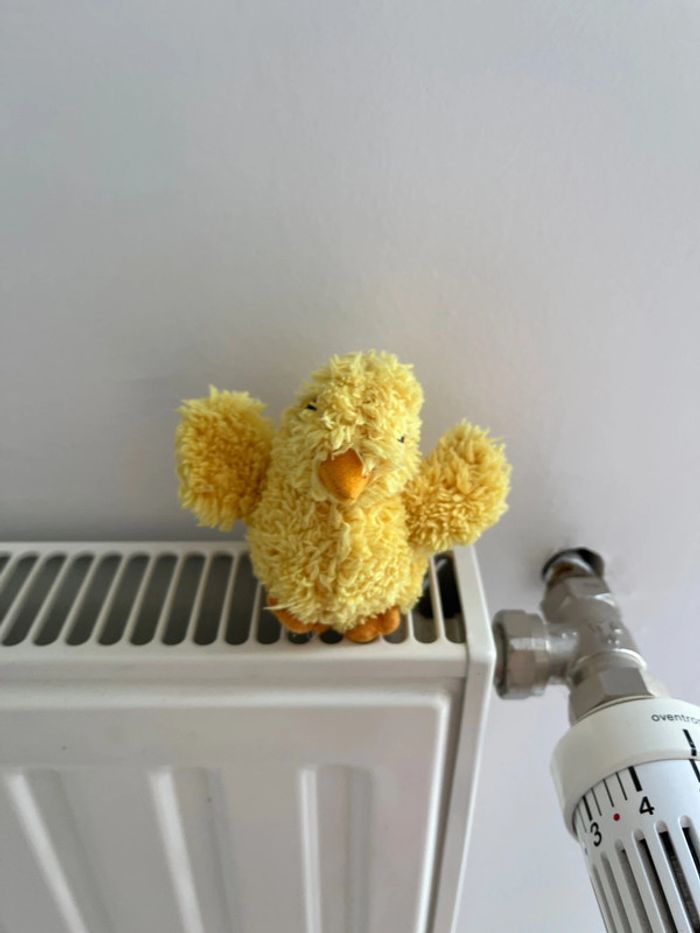 Lot de 4 peluches poule - coq - poussins - photo numéro 6