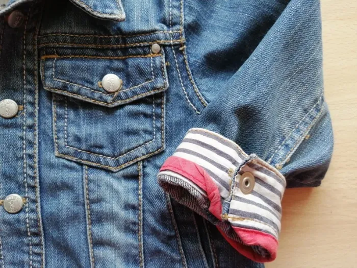 Veste en jean Obaibi taille 18 mois - photo numéro 3