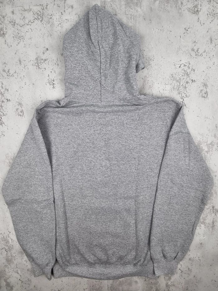 Pull à capuche universitaire – Gris – Taille S Hommes (mesures en photos) - photo numéro 4