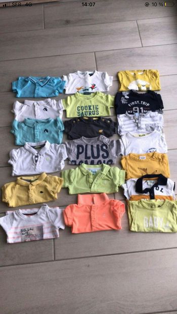 Lot tee shirt Mc + Ml