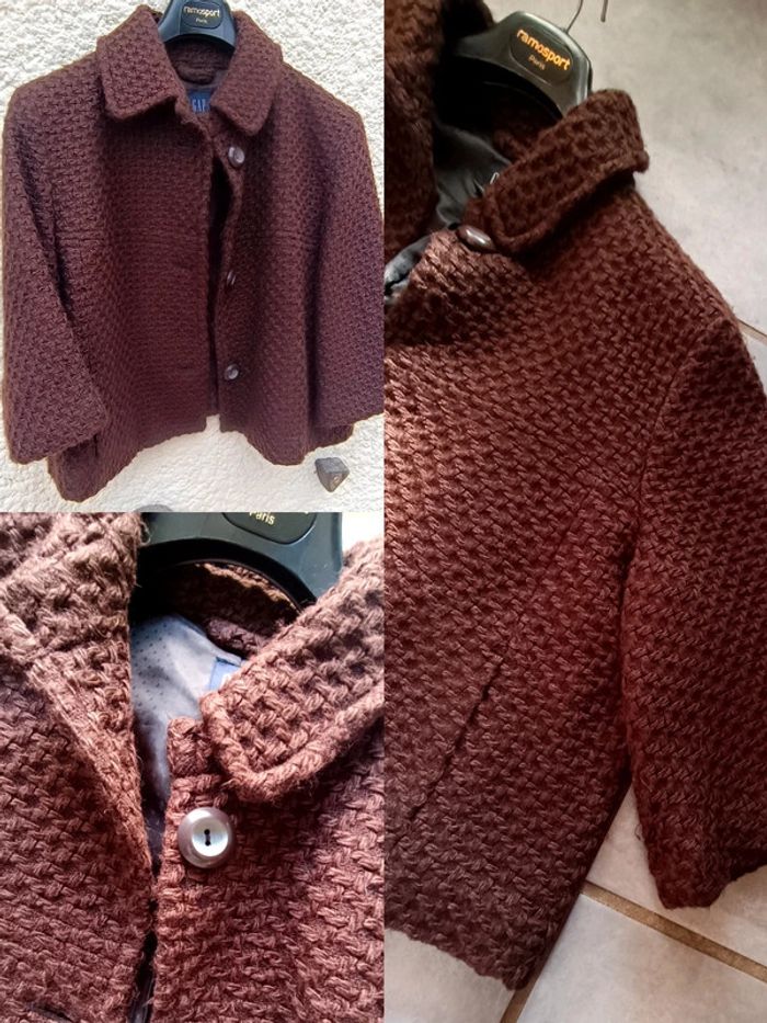 Très jolie veste courte style cape - Gap - XL