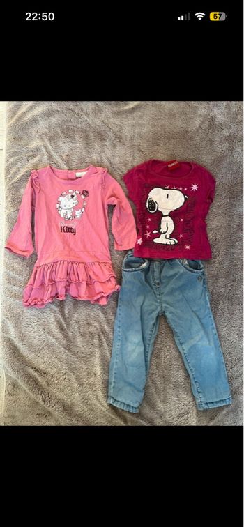 Lot 3 vêtements 2 ans