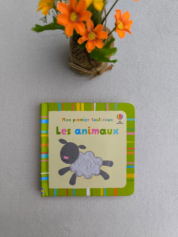 Livre à toucher Les animaux Usborne