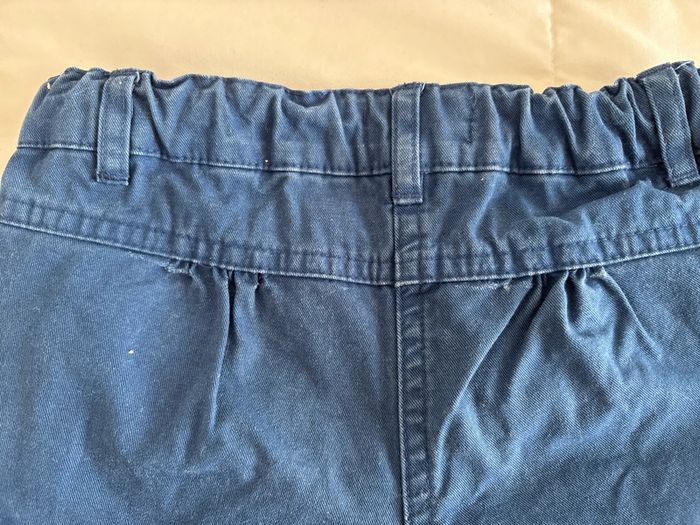 Short en jean bleu Verbaudet pour bébé fille - photo numéro 7